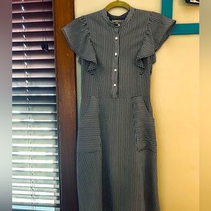 Monteau striped dress